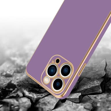 iPhone 14 PRO Suojakuori Case Cover (Violetti)