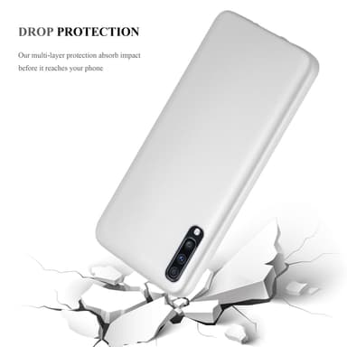 Samsung Galaxy A70 / A70s Suojakuori Kotelo (Hopea)