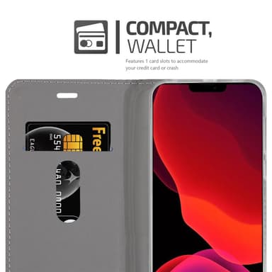 iPhone 12 MINI Suojakuori Lompakkokotelo (Sininen)