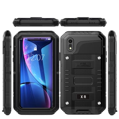 iPhone XR Suojakuori Kuoret (Musta)