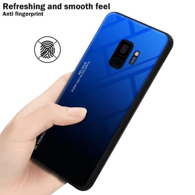 Suojakuori Samsung Galaxy S9 Kotelo (Musta)