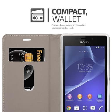 Sony Xperia M2 / M2 AQUA Suojakuori Lompakkokotelo