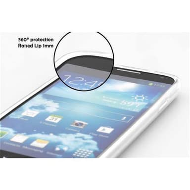 Samsung Galaxy POCKET Suojakuori Cover (Läpinäkyvä)