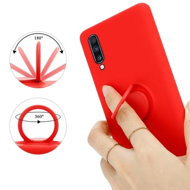 Samsung Galaxy A70 / A70s Suojakuori Kotelo (Punainen)