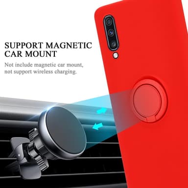 Samsung Galaxy A70 / A70s Suojakuori Kotelo (Punainen)