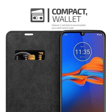 Motorola MOTO E6 PLUS Suojakuori Lompakkokotelo