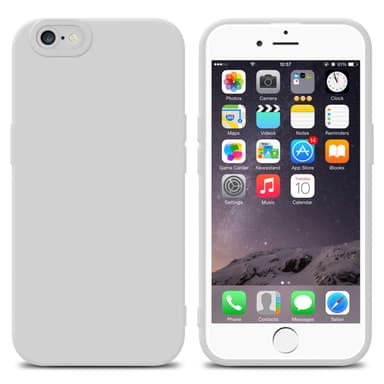 iPhone 6 / 6S Suojakuori Kotelo (Valkoinen)