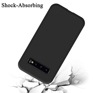 Samsung Galaxy S10 PLUS Suojakuori Kotelo (Musta)