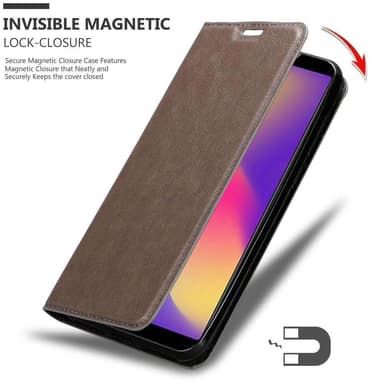 ZTE Nubia N3 Suojakuori Lompakkokotelo (Ruskea)