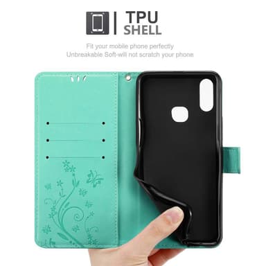 Samsung Galaxy A10s / M01s Suojakuori Lompakkokotelo