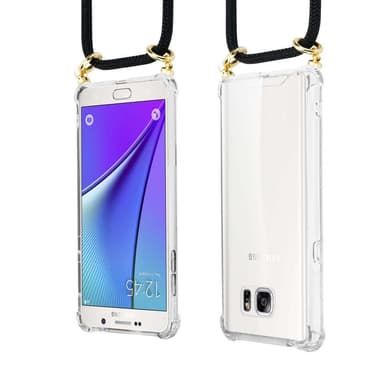 Samsung Galaxy NOTE 5 Suojakuori Kotelo (Musta)