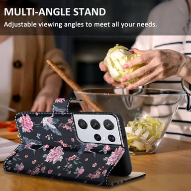 Samsung Galaxy S21 ULTRA Suojakuori Lompakkokotelo