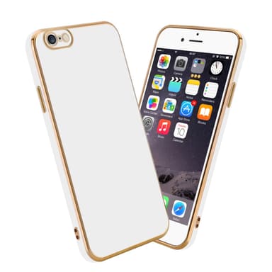 iPhone 6 / 6S Suojakuori Case Cover (Valkoinen)