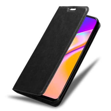 Oppo A94 5G Suojakuori Lompakkokotelo (Musta)