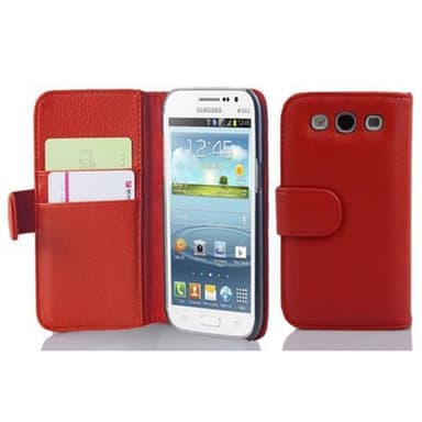 Suojakuori Samsung Galaxy WIN Lompakkokotelo (Punainen)