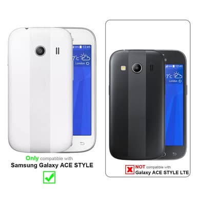 Samsung Galaxy ACE STYLE Suojakuori Cover (Punainen)