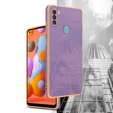 Samsung Galaxy A11 / M11 Suojakuori Cover (Violetti)