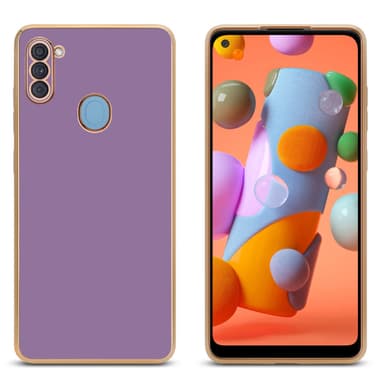 Samsung Galaxy A11 / M11 Suojakuori Cover (Violetti)