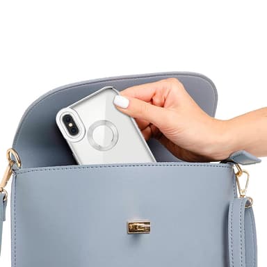 iPhone X / XS Suojakuori Kotelo (Läpinäkyvä)