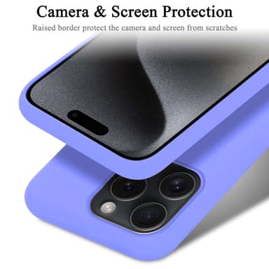 iPhone 15 PRO Suojakuori Kotelo Case (Violetti)