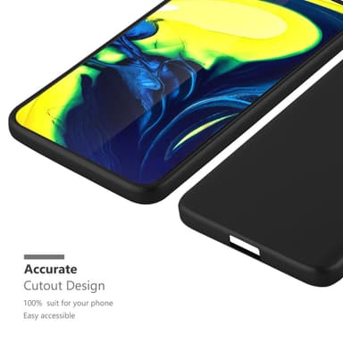Samsung Galaxy A80 / A90 4G Suojakuori Kotelo (Musta)