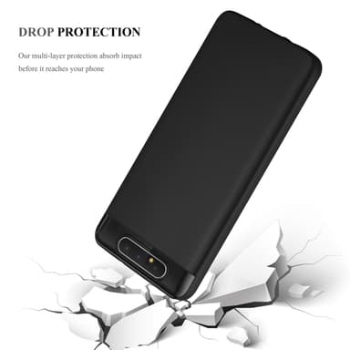 Samsung Galaxy A80 / A90 4G Suojakuori Kotelo (Musta)