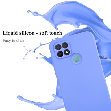 OPPO A15 / A15s Suojakuori Kotelo Case (Violetti)