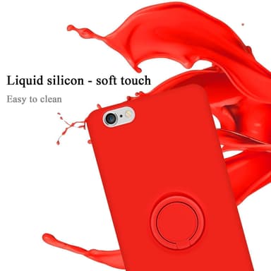 iPhone 6 / 6S Suojakuori Case Kotelo (Punainen)