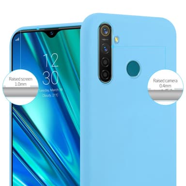 Suojakuori Realme 5 PRO / Realme Q Kotelo (Sininen)