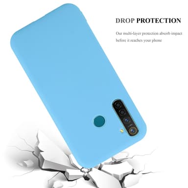 Suojakuori Realme 5 PRO / Realme Q Kotelo (Sininen)