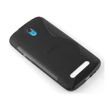 HTC Desire 500 Suojakuori Cover (Musta)