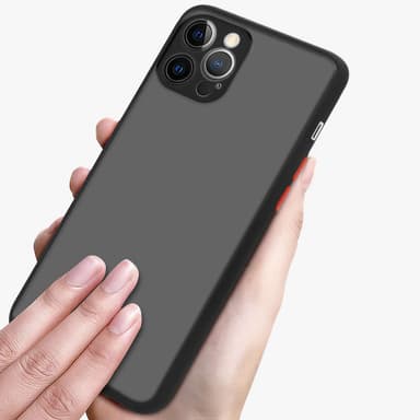 iPhone 12 PRO Suojakuori Kotelo (Musta)