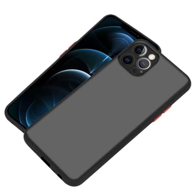 iPhone 12 PRO Suojakuori Kotelo (Musta)