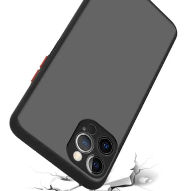 iPhone 12 PRO Suojakuori Kotelo (Musta)