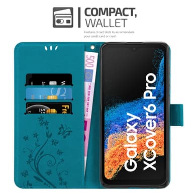 Samsung Xcover 6 Pro Suojakuori Lompakkokotelo