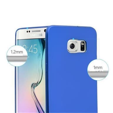 Samsung Galaxy S6 EDGE PLUS Suojakuori Kotelo (Sininen)
