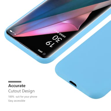 Suojakuori Oppo FIND X3 PRO Kotelo (Sininen)
