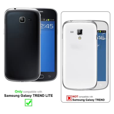 Samsung Galaxy TREND LITE Suojakuori Kotelo (Punainen)