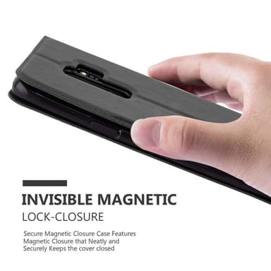 Lompakkokotelo Samsung Galaxy S9 PLUS Case (Musta)