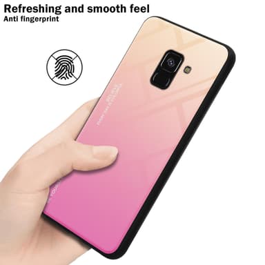 Suojakuori Samsung Galaxy A8 2018 Kotelo (Musta)