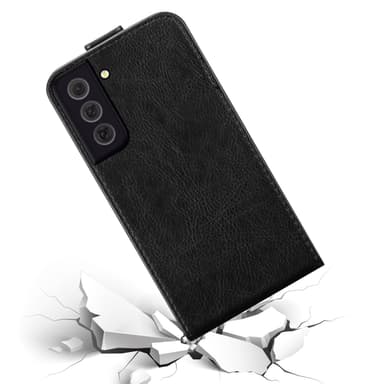 Samsung Galaxy S22 Suojakuori Lompakkokotelo (Musta)