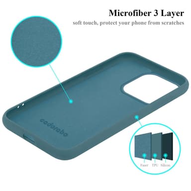 iPhone 15 PRO MAX Suojakuori Kotelo Case (Green)