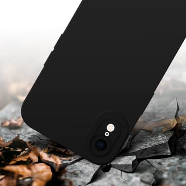 iPhone XR Suojakuori Kotelo (Musta)