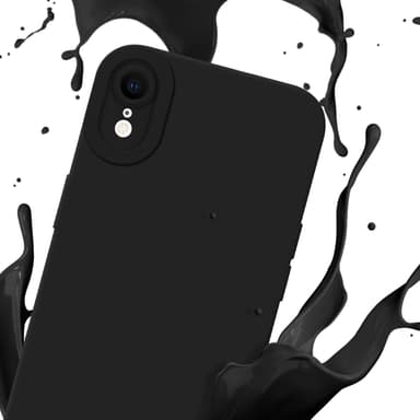 iPhone XR Suojakuori Kotelo (Musta)