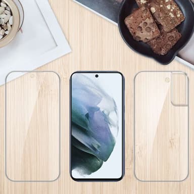 Samsung Galaxy S21 FE Suojakuori Cover (Läpinäkyvä)