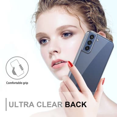 Samsung Galaxy S21 FE Suojakuori Cover (Läpinäkyvä)