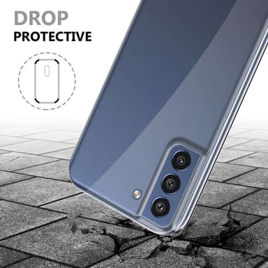 Samsung Galaxy S21 FE Suojakuori Cover (Läpinäkyvä)