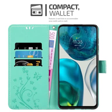 Motorola MOTO G52 4G / G82 5G Suojakuori Lompakkokotelo
