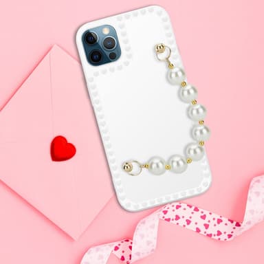 iPhone 12 PRO MAX Suojakuori Kotelo (Valkoinen)