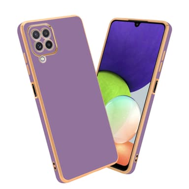 Samsung Galaxy M22 / M32 4G Suojakuori Cover (Violetti)